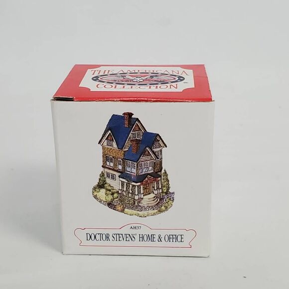 Liberty Falls Doctor Stevens’ Home & Office AH37 Figurine w/ Box - Picture 4 of 4